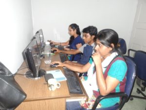 people working at seven boats info system