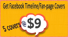 Buy Facebook timeline and fan-page cover designs at cheap price but good quality