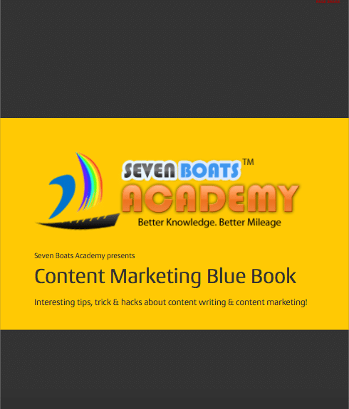 Content Marketing Bluebook by Seven Boats Academy