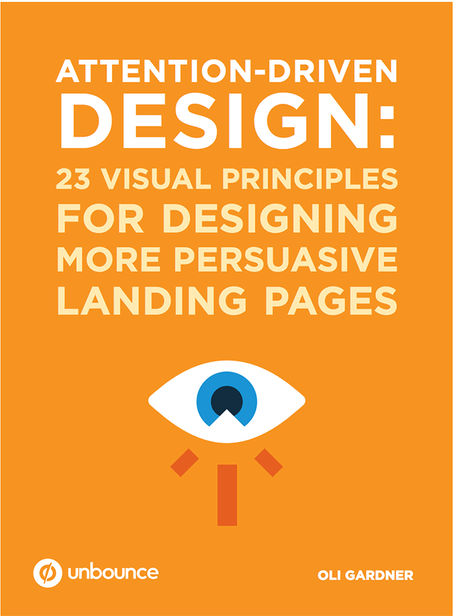 Unbounce ebook Attention-Drive Design cover image]