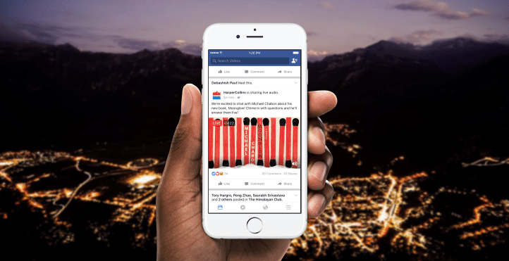 Facebook Live Audio Feature