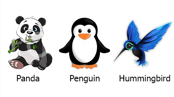 google-algorithm-panda-hummingbird-penguin