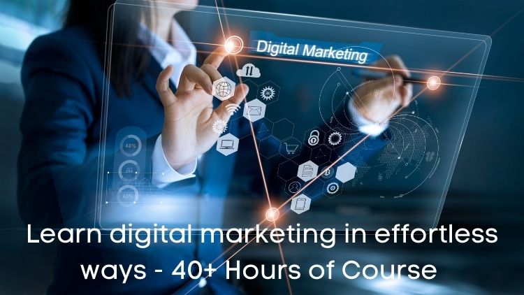 eCommerce Marketing Course 6 - Learn digital marketing in effortless ways 40 Hours of Course 7boats