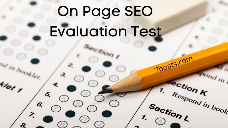 On Page SEO Evaluation Tests 1 - on page seo evaluation test