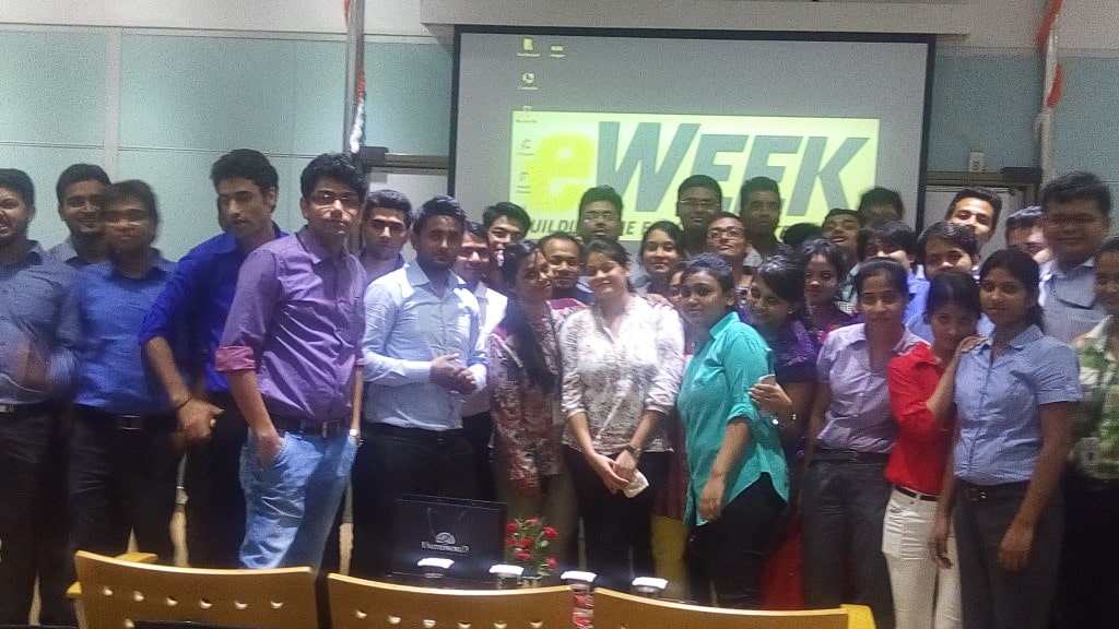 Digital Marketing Guest Session at United World Business School - Seven Boats - Digital Marketing Company, India