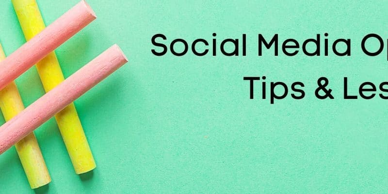 social media marketing tips, social media optimization lessons