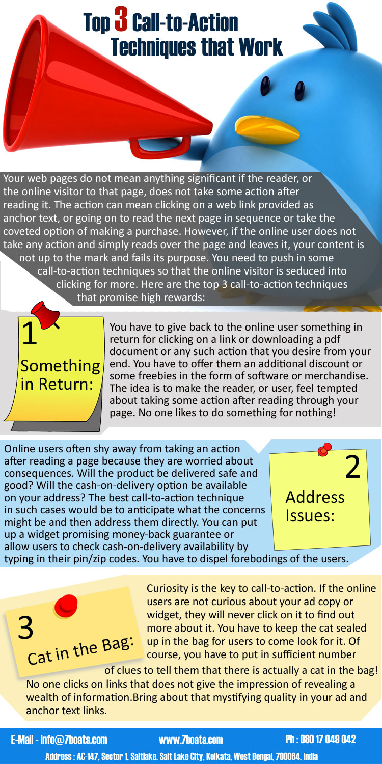 Call-to-Action tips [Infographics]