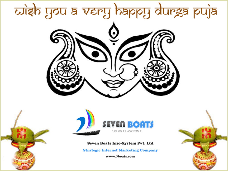 durga puja wishes from seven boats info-system