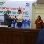Seven Boats Academy: Premier Digital Marketing Training Institute in Kolkata for Advanced Digital Marketing Course 47 - IMG 20150901 113831 Debajyoti Banerjee receiving recognition from Former BCC&I Chairman Shri Aloke Mookherjea & Shri S. Radhakrishnan