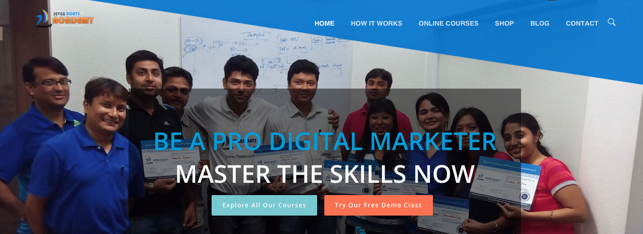 digital marketing online training courses india
