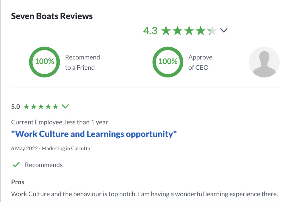 Seven Boats Careers Learn, Excel And Grow