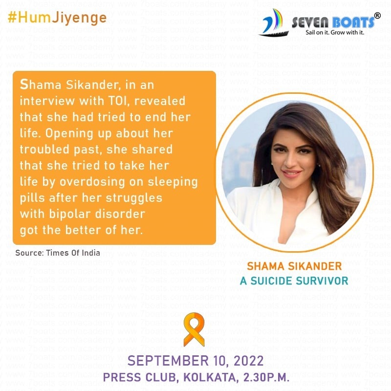 Shama Sikander Suicide Survivor