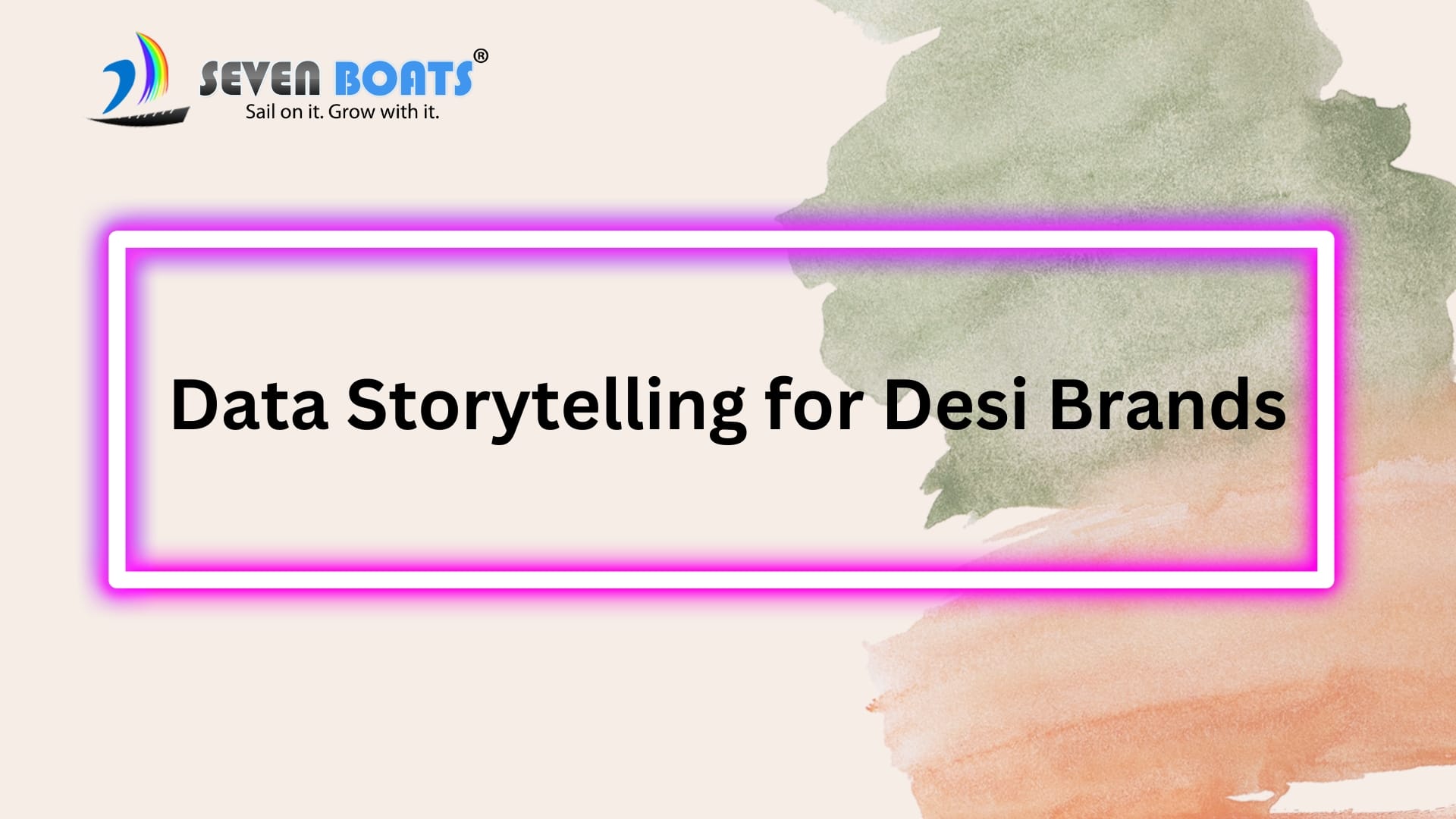 Data Storytelling for Desi Brands.
